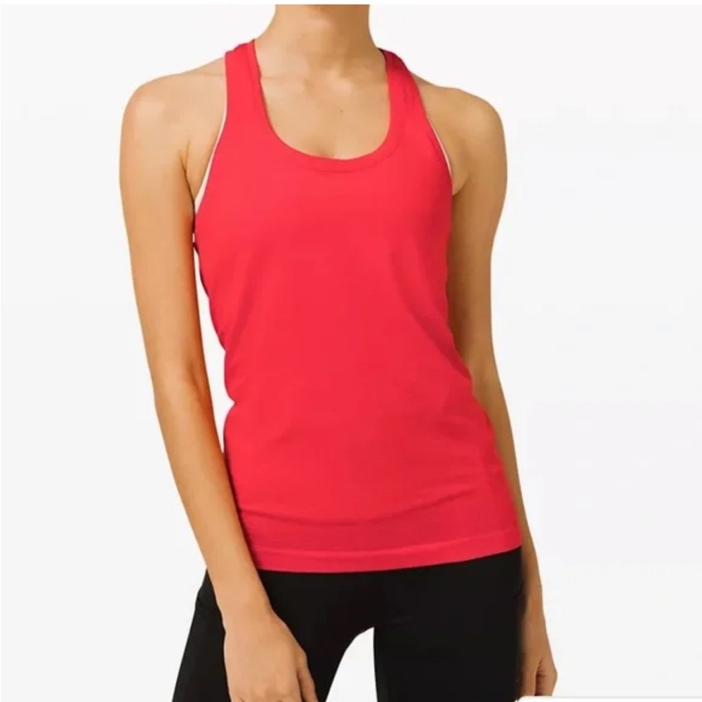 Nike Vibrant Red Racerback Tank Top